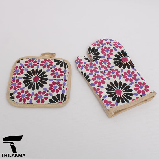 Printed Glove & Pot Holder