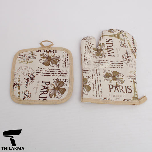 Printed Glove & Pot Holder