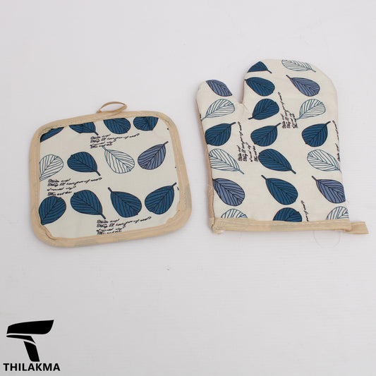 Printed Glove & Pot Holder