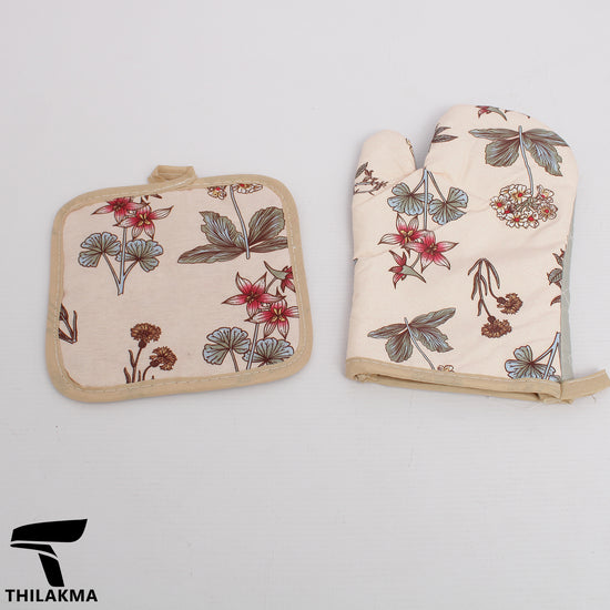 Printed Glove & Pot Holder
