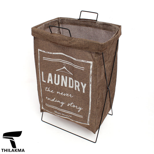 Laundry Bag with Metal Stand