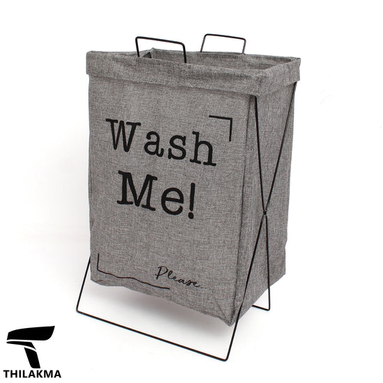 Laundry Bag with Metal Stand