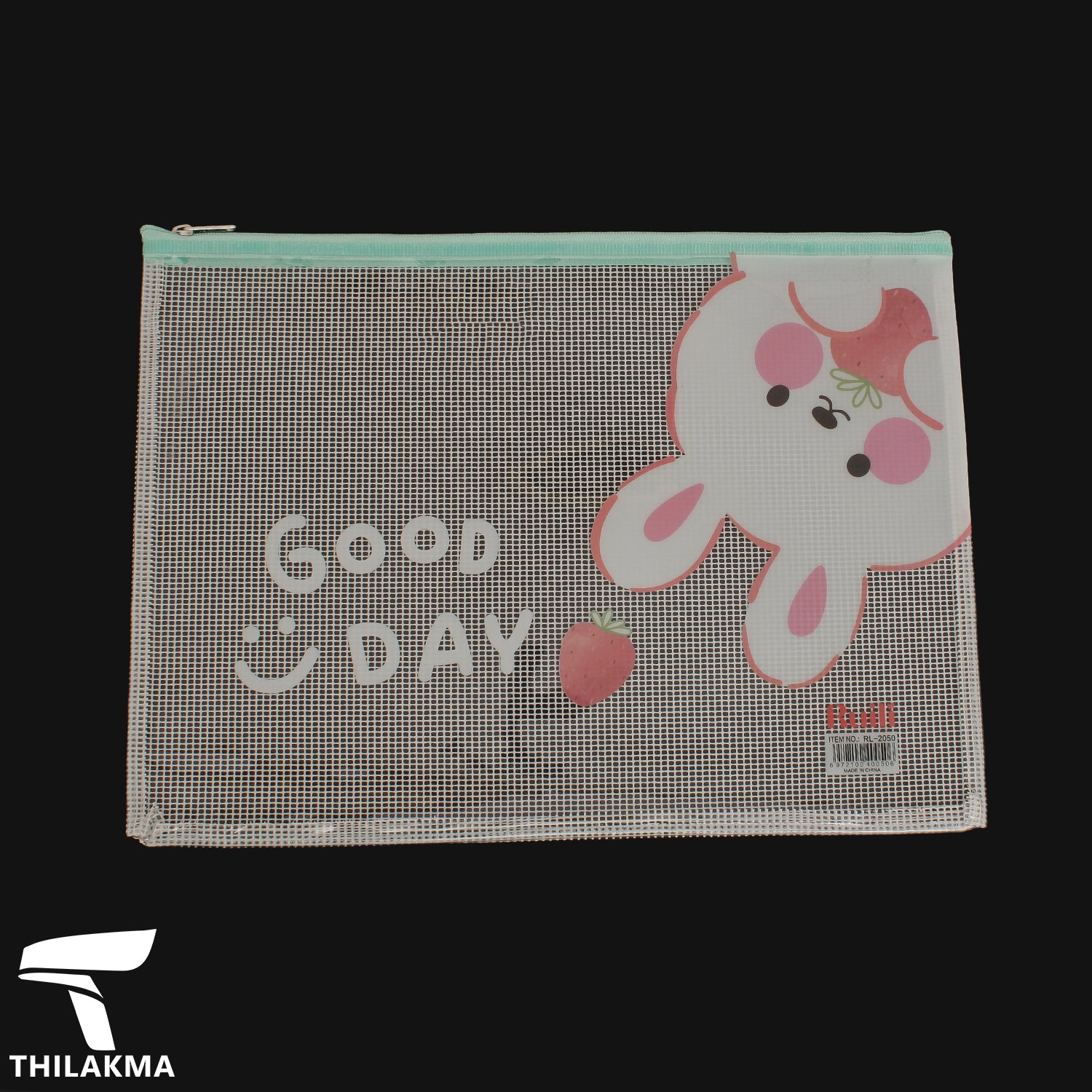 Mesh Pencil Case - Good Day
