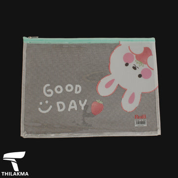 Mesh Pencil Case - Good Day