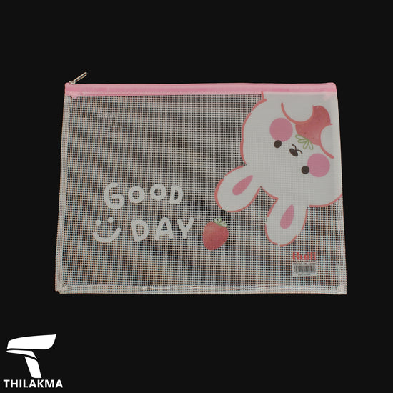 Mesh Pencil Case - Good Day