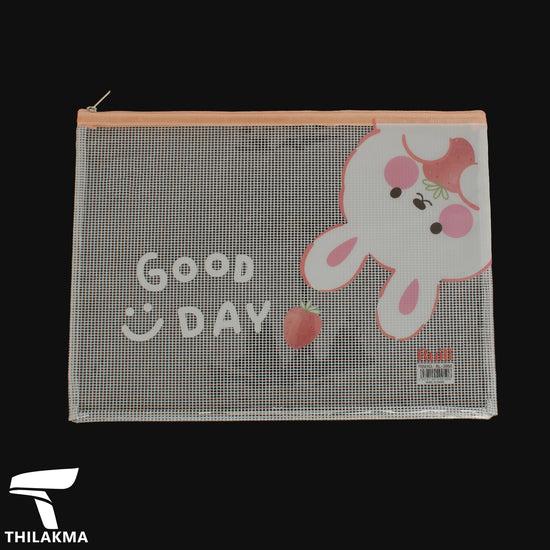 Mesh Pencil Case - Good Day