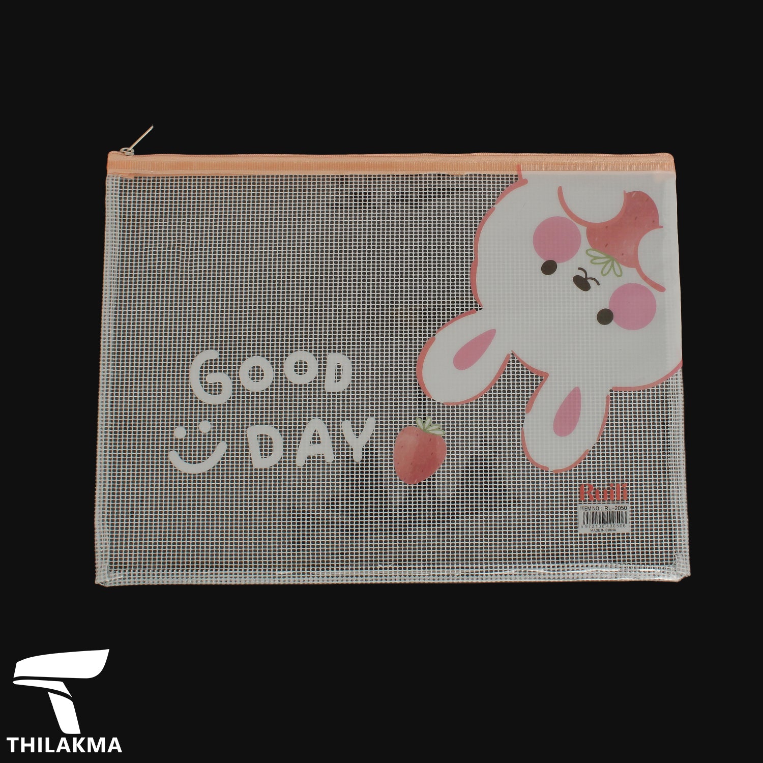 Mesh Pencil Case - Good Day