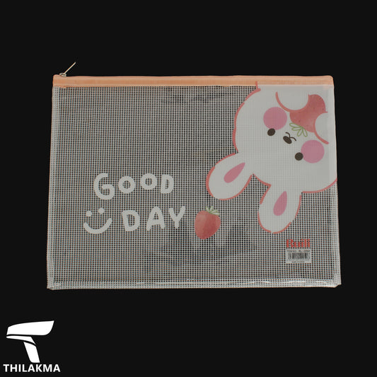 Mesh Pencil Case - Good Day