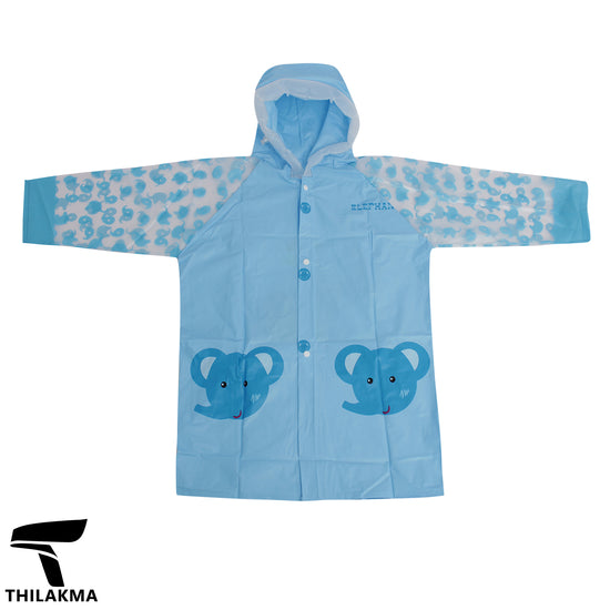 Kids Hooded Raincoat
