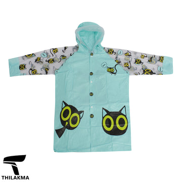Kids Hooded Raincoat