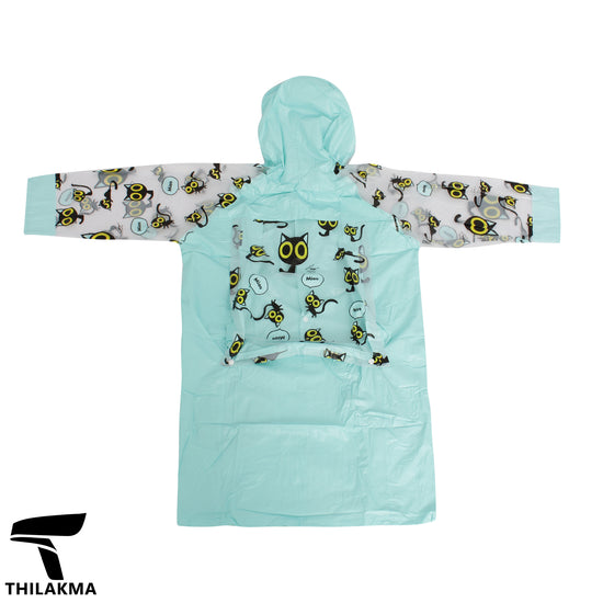 Kids Hooded Raincoat