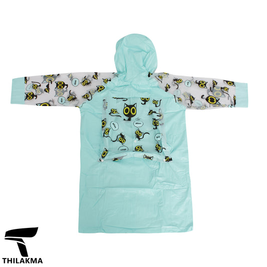 Kids Hooded Raincoat
