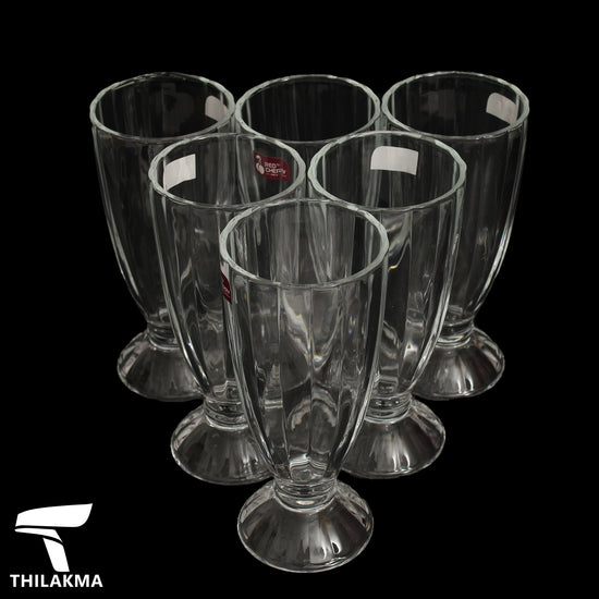 Glass Dessert Cup Set / Sundae Glass Cups - 6Pcs