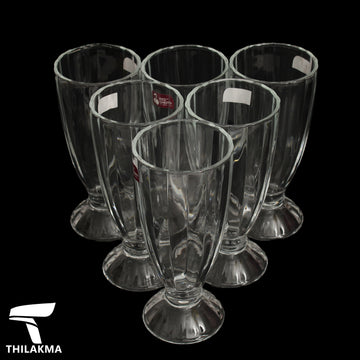 Glass Dessert Cup Set / Sundae Glass Cups - 6Pcs