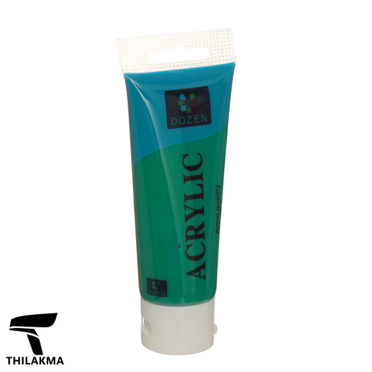 Acrylic Colour Paint Tube 75ml - Dark Green