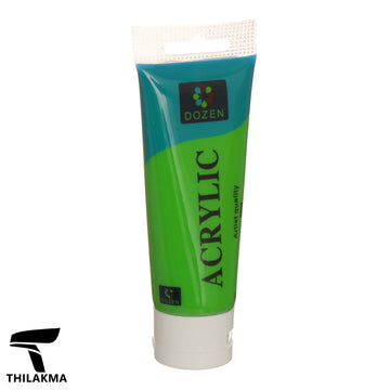 Acrylic Colour Paint Tube 75ml - Green