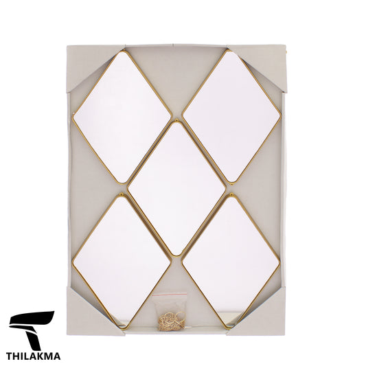 Hangable Decorative Mirror - 5 pcs