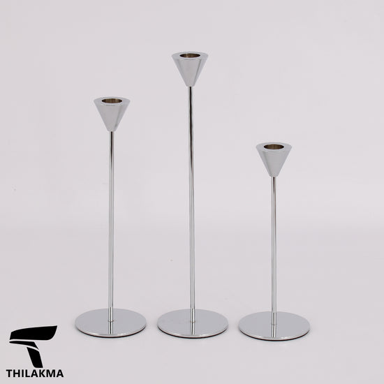 3pcs Metal Candle Holder Set