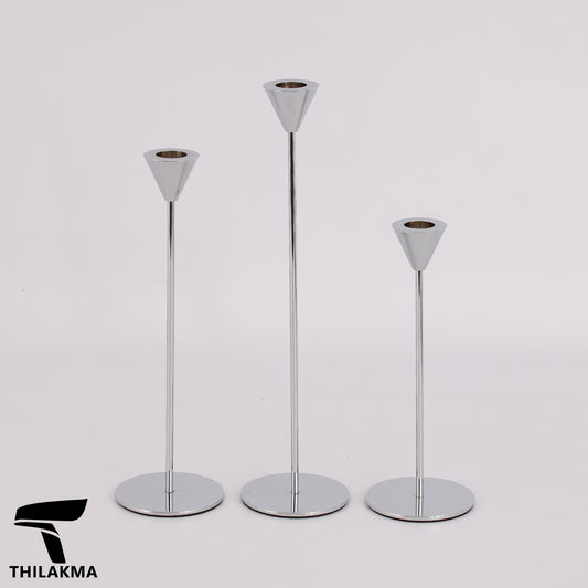3pcs Metal Candle Holder Set