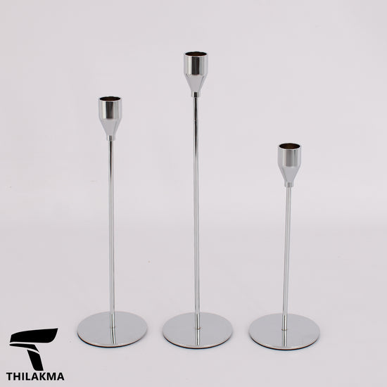 3pcs Metal Candle Holder Set