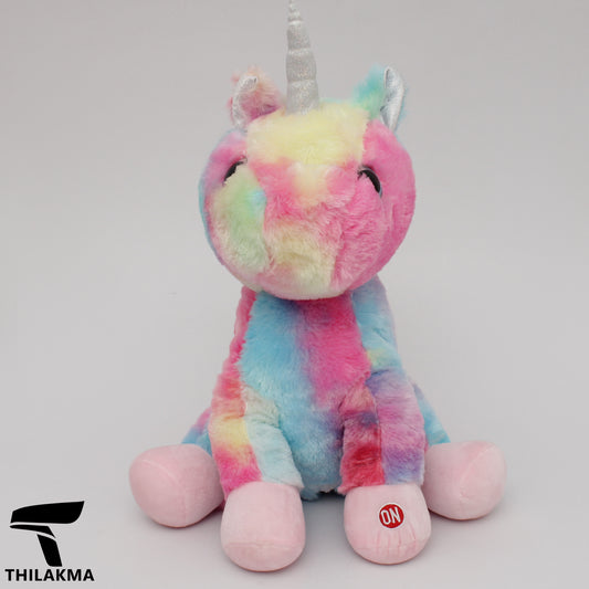 Rainbow Plush Unicorn