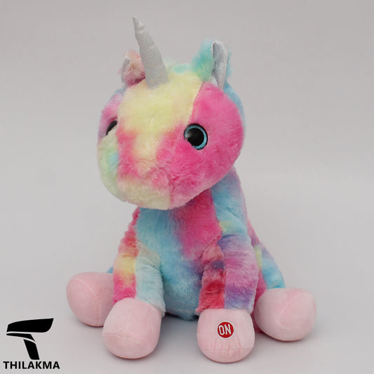 Rainbow Plush Unicorn