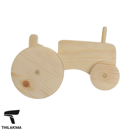 Wooden Tractor
