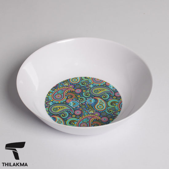 Pattern Melamine Curry Bowl