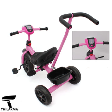 Tricycle with Parent Push Handle
