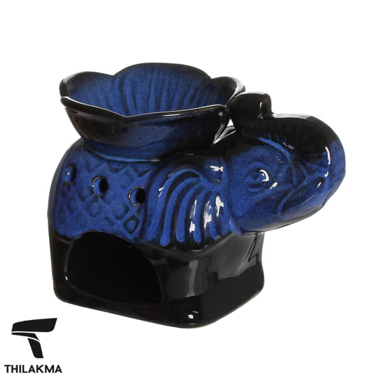 Resin Elephant Ceramic Oil Burner