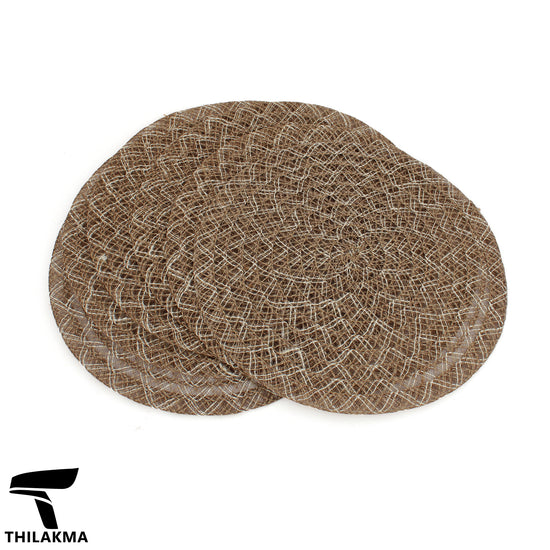 6pcs Round Table Mat Set