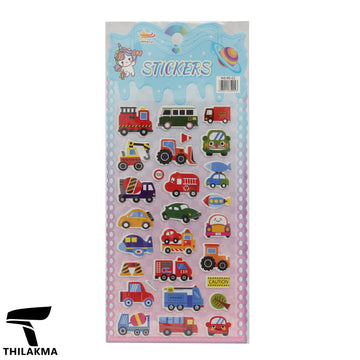 Vehicle Sticker Sheet