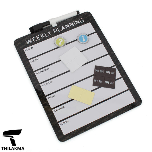 Magnetic Weekly Planning White Board
