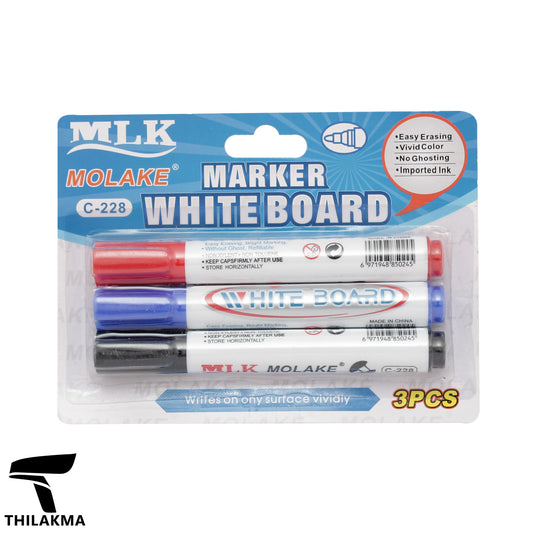 White Board Marker Set - 3 pcs