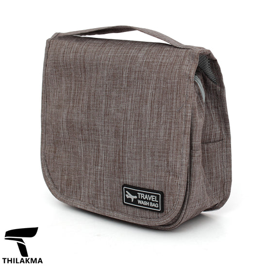 Portable Makeup Cosmetic Bag with Hanging Hook