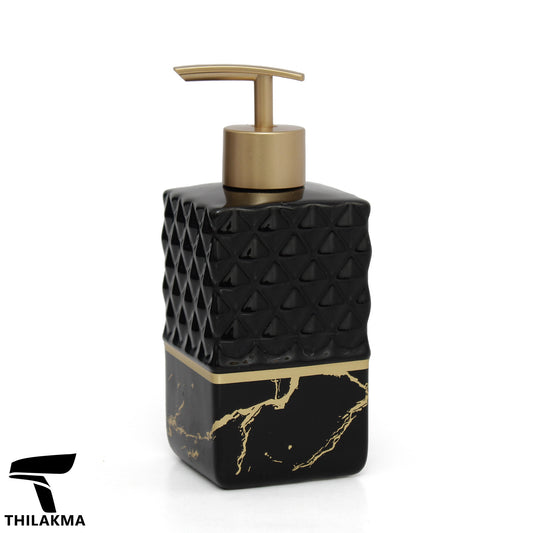 Square Shape Textured Soap Dispenser - 400ML