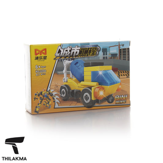 Construction Team Building Block Set