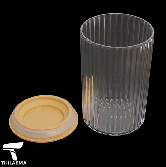 Rib Storage Jar with Lid - 900ml