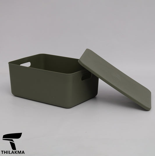Storage Basket with Lid