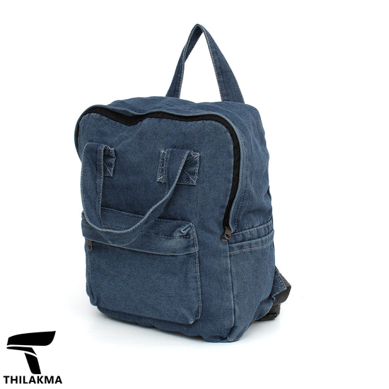 Denim Backpack