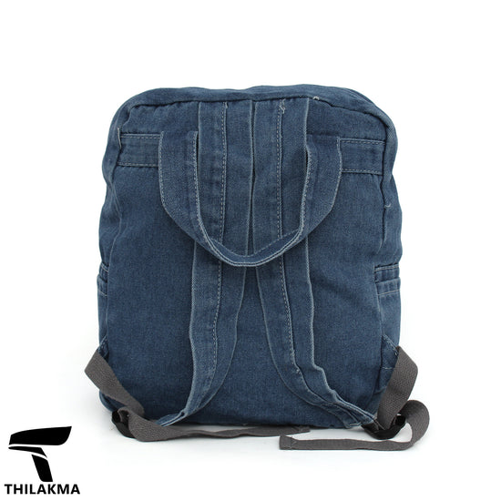 Denim Backpack