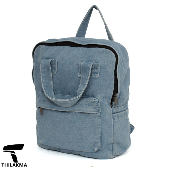 Denim Backpack
