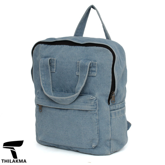 Denim Backpack
