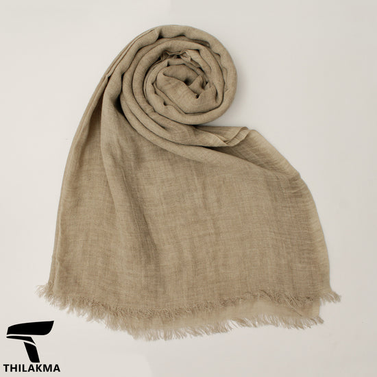 Ladies Solid Color Scarf