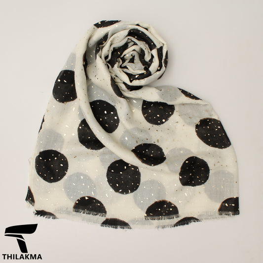 Polka Dot print Scarf