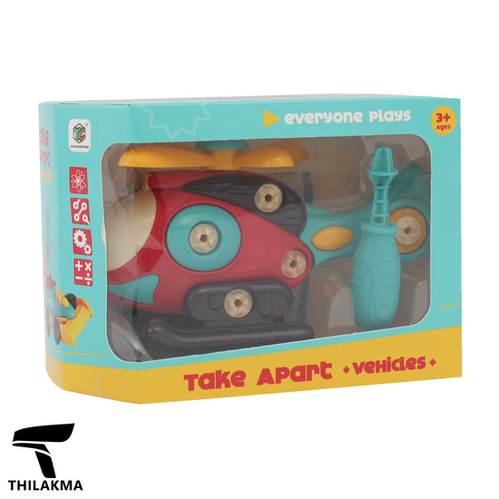 Toy Assemble Helicopter