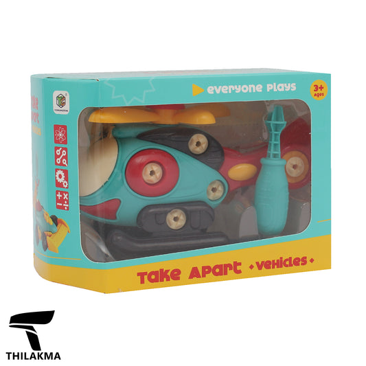 Toy Assemble Helicopter