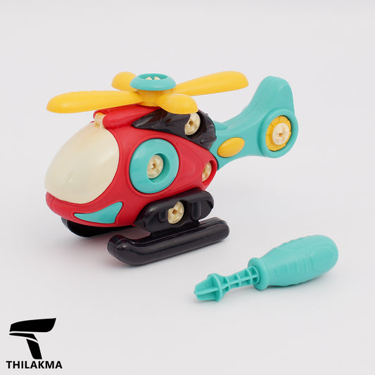 Toy Assemble Helicopter