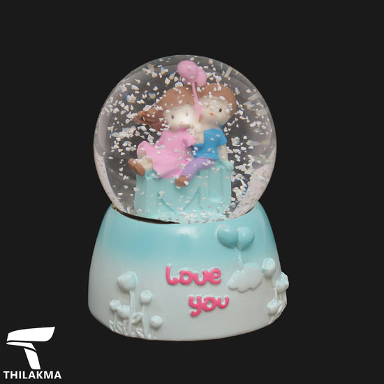 Snowflake Light Up Couple Ornament