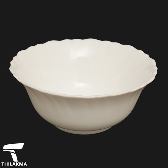 White Serving Bowl